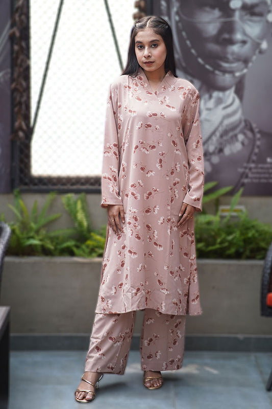 Blush Bloom Kurti Set 0226 000477