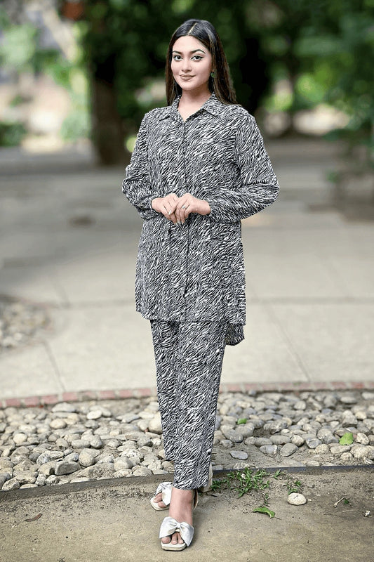 Showstopper Wild Streak Loose Fitted Co-ord Set 1224 000368