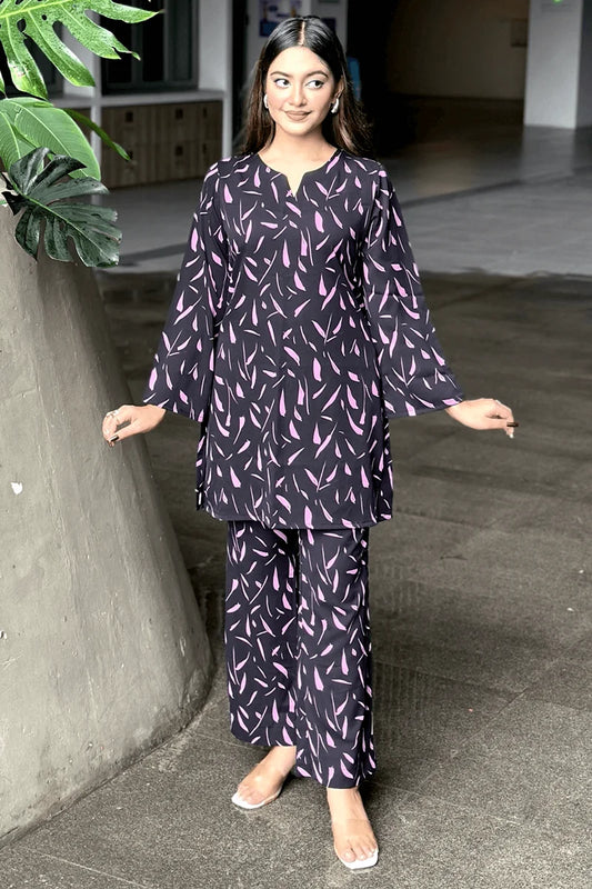 Showstopper Inkblot Bloom Loose Fitted Co-ord Set 0525 000386