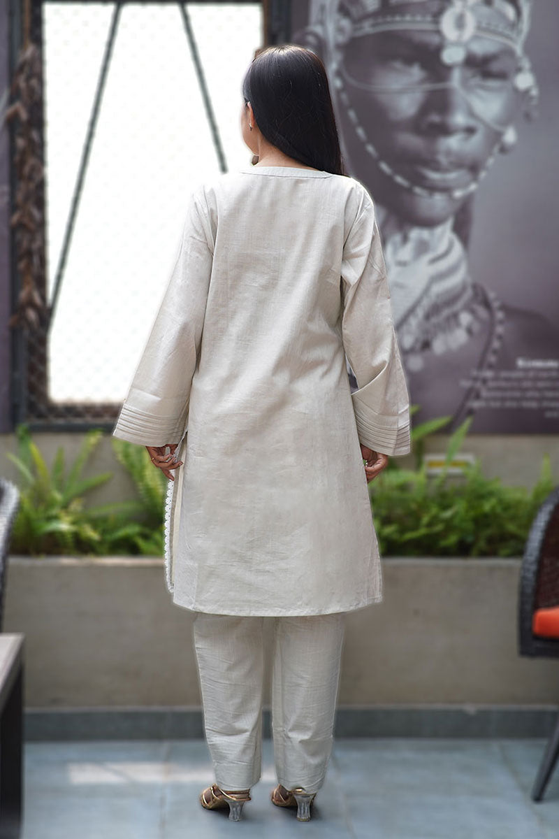 Serene Sand Kurti Set 0226 000478