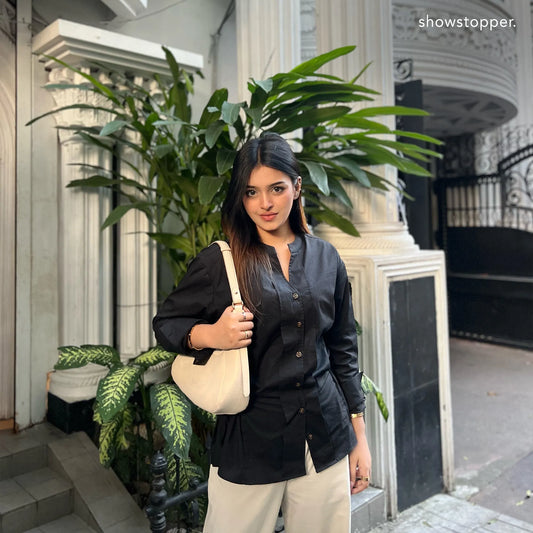 Showstopper Black Shirt Woman 1024 000335