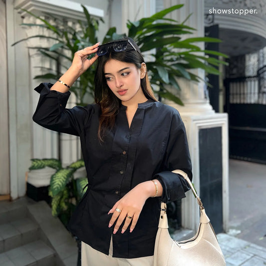 Showstopper Black Shirt Woman 1024 000335