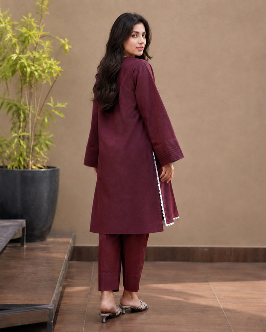 Mocha Grace Kurti Set 0226 000485