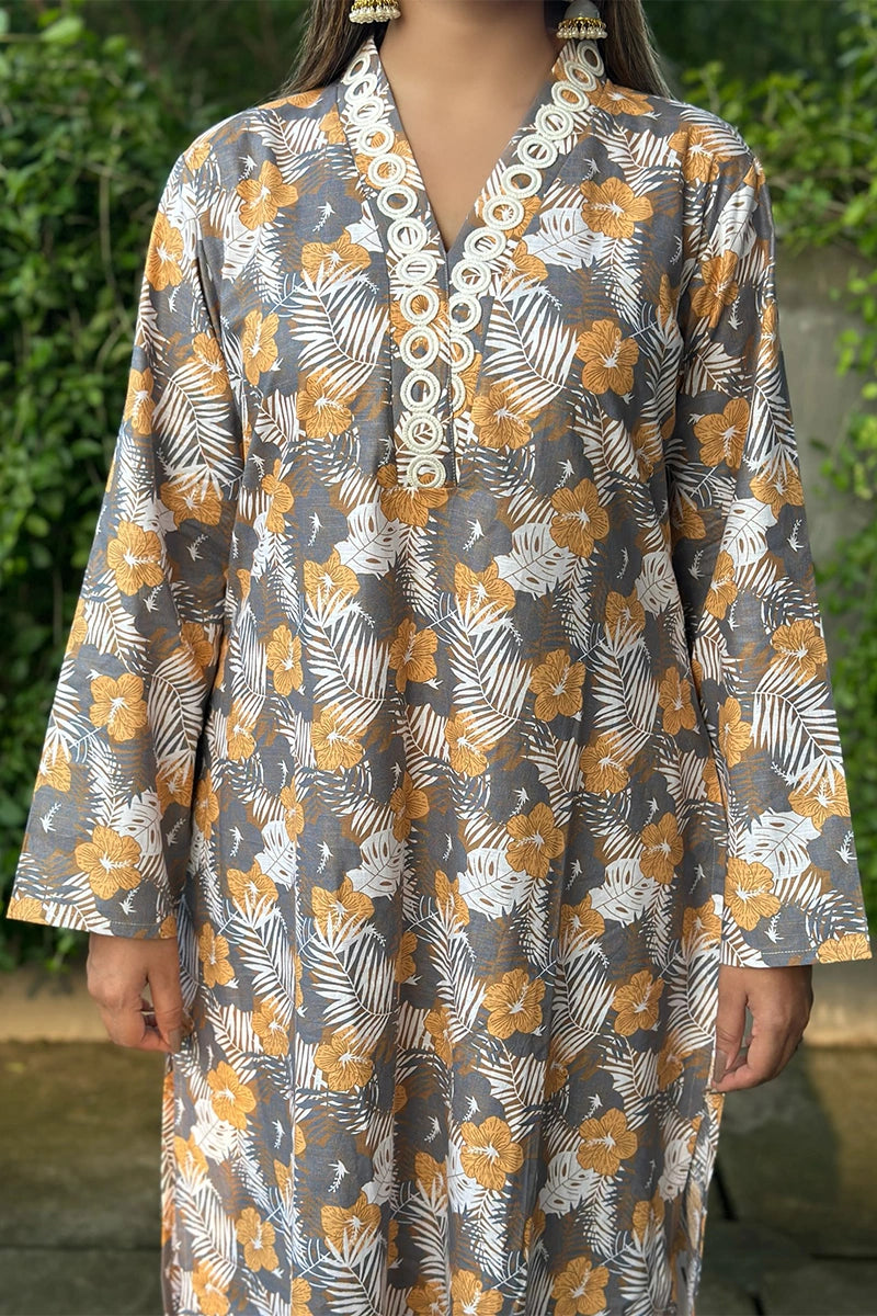 Showstopper Golden Bloom kurti 0526 000505