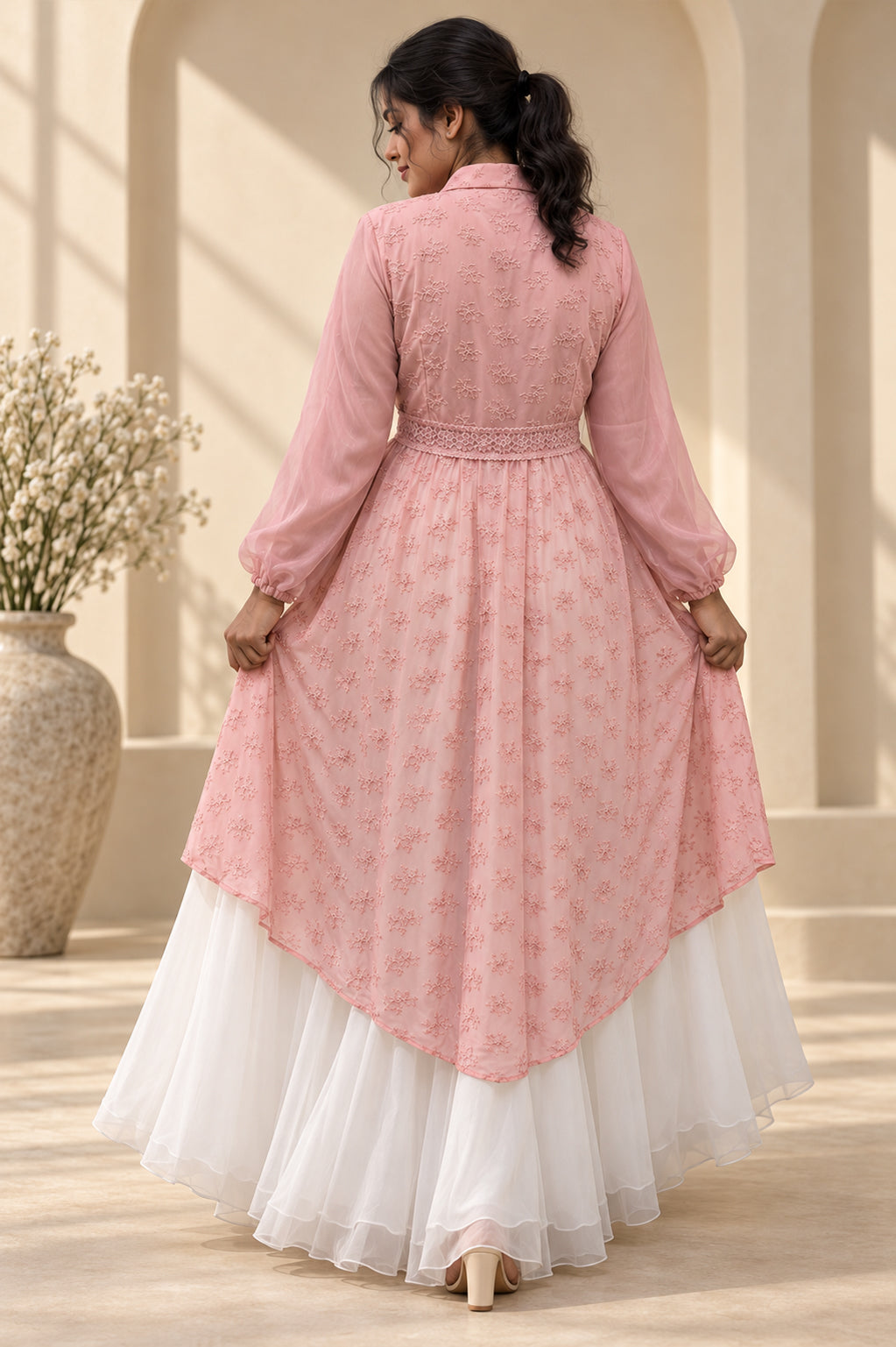 Showstopper Floral Haze Skirt set 0726 000570