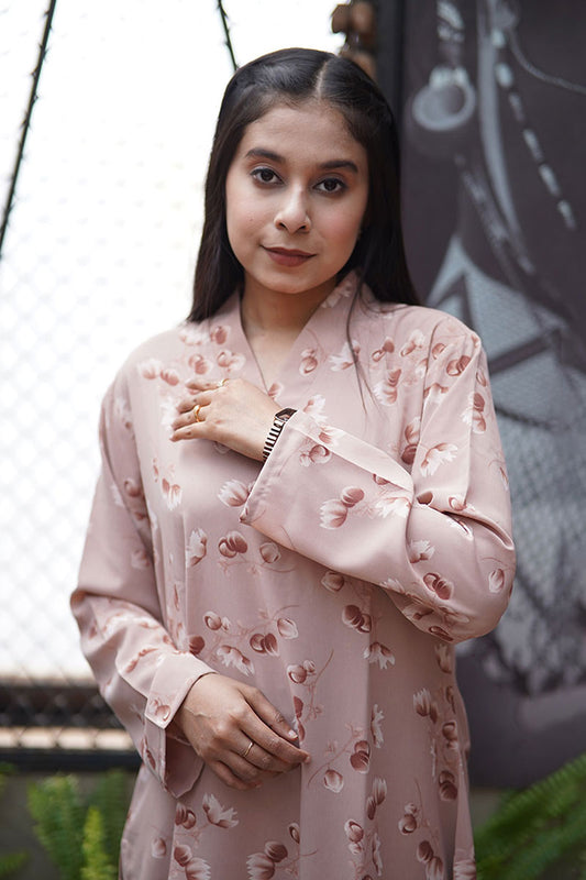 Blush Bloom Kurti Set 0226 000477