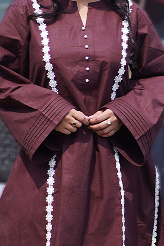 Mocha Grace Kurti Set 0226 000485