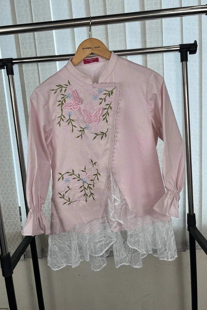 Showstopper Botanical Stitch Top 0626 000533