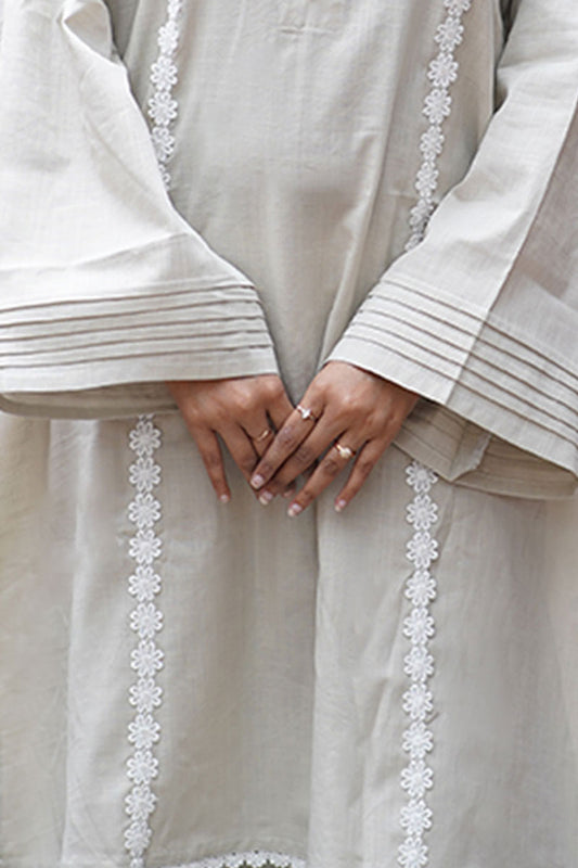 Serene Sand Kurti Set  0226 000478