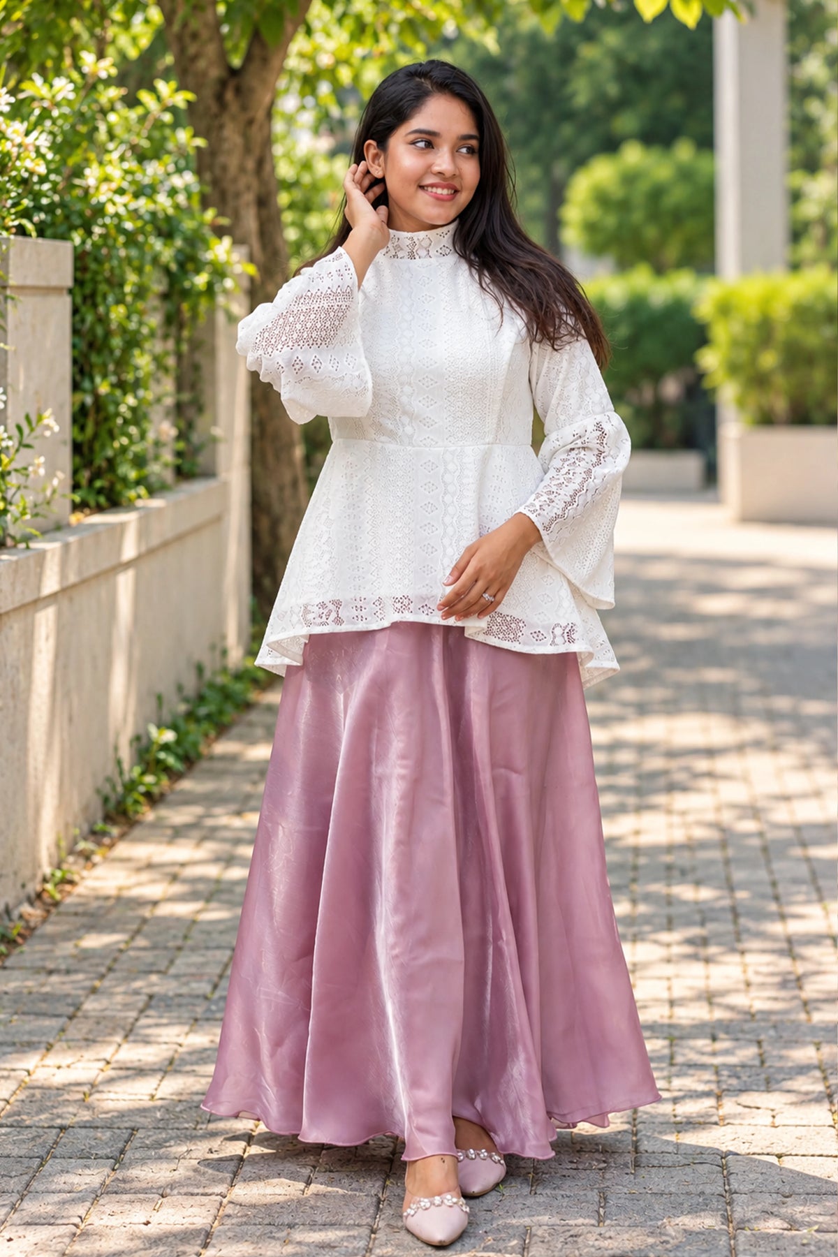 Showstopper Soft Bloom skirt set 0926 000589