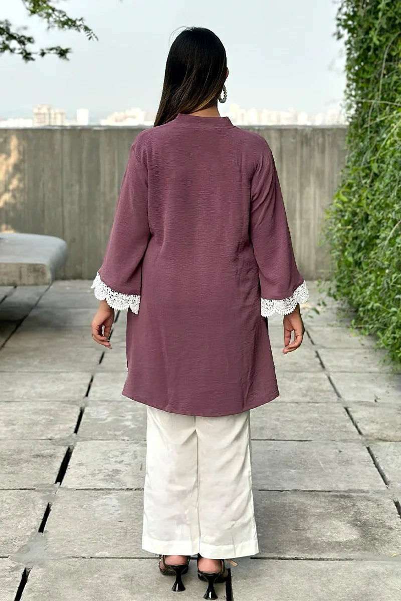 Showstopper Dusty Plum Top 0526 000498