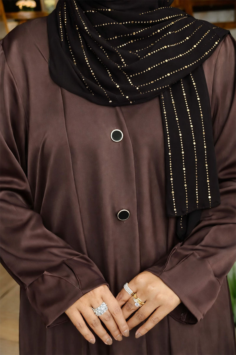 Sandstone Abaya + Hijab (Combo) 1225 000459