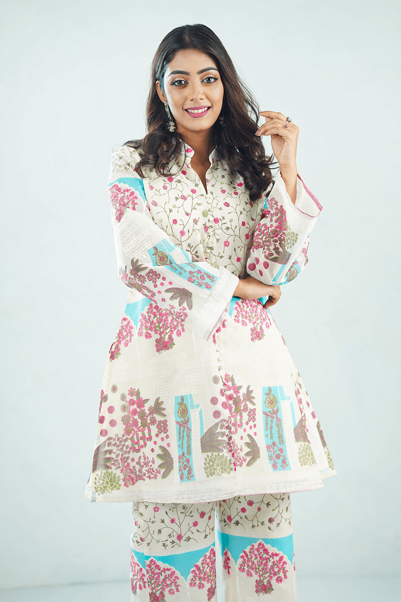 Showstopper Pearl Garden Printed Co-ord Set 0125 000377