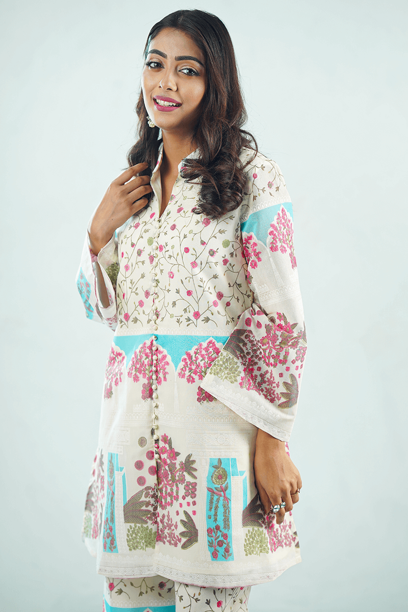 Showstopper Pearl Garden Printed Co-ord Set 0125 000377