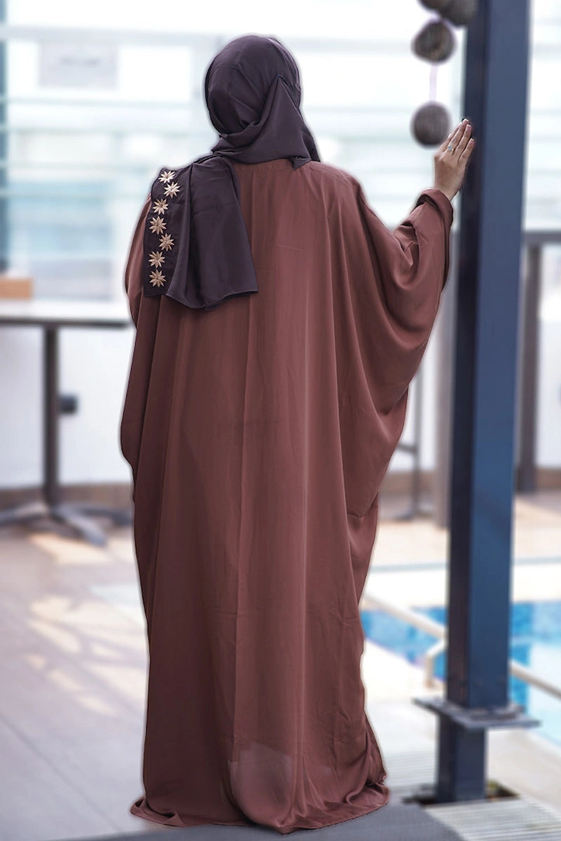 Choco Rust Abaya 0226 000483