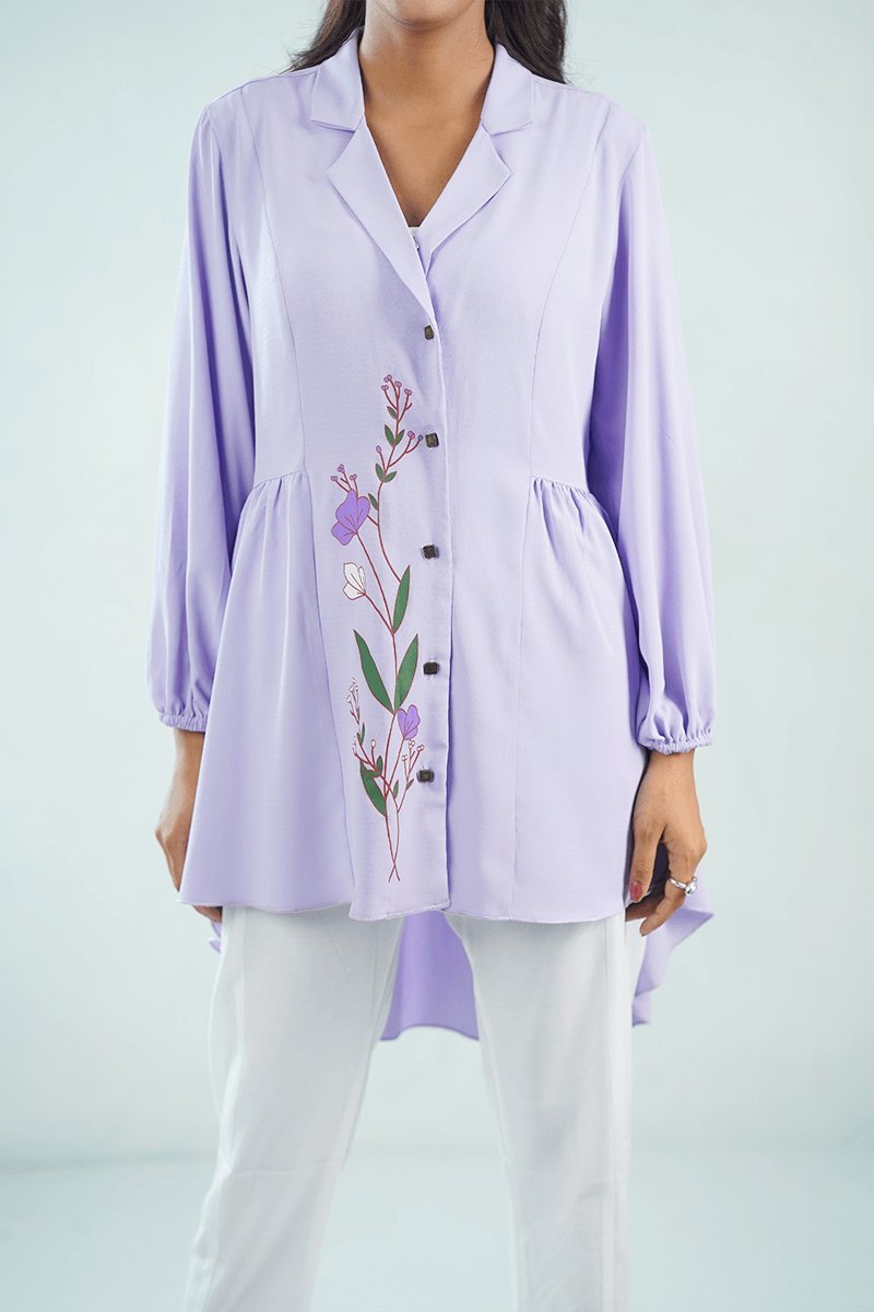 Showstopper Mystic Lavender Tunic Kurti 1224 000347