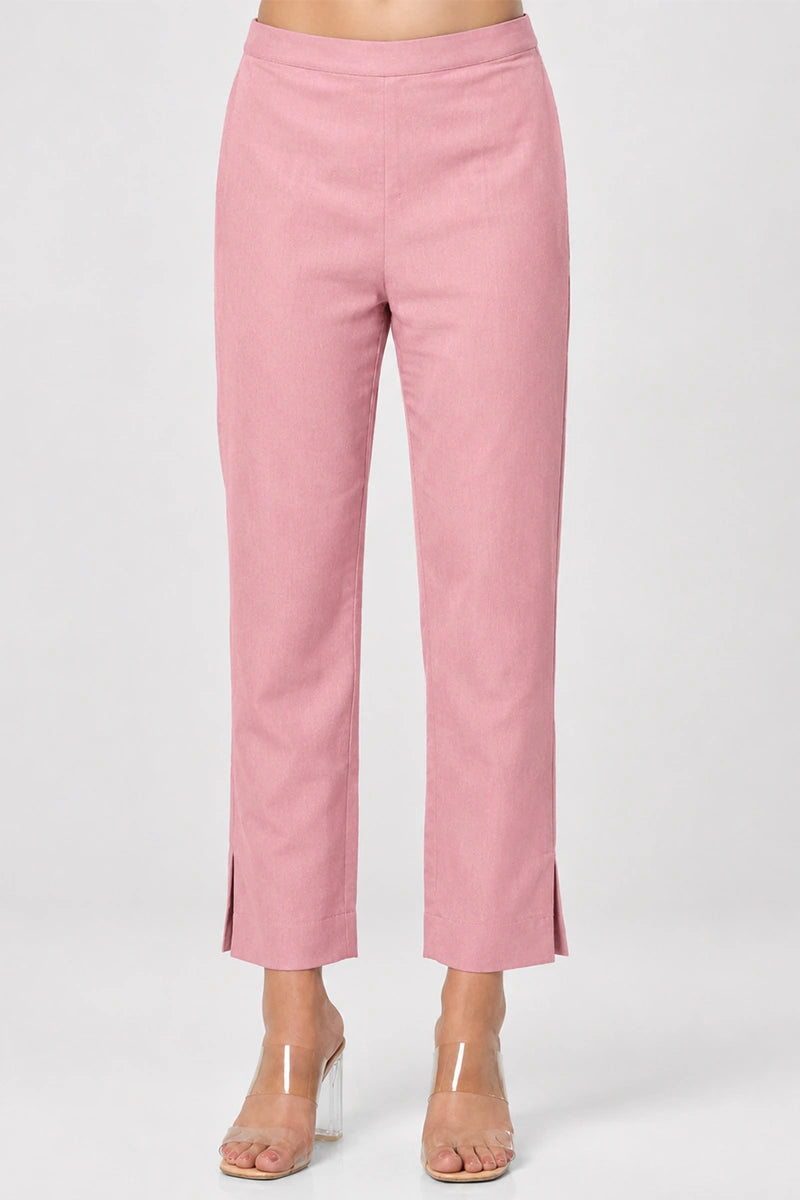 Showstopper Nude Pink straight cut pant 0726 000562