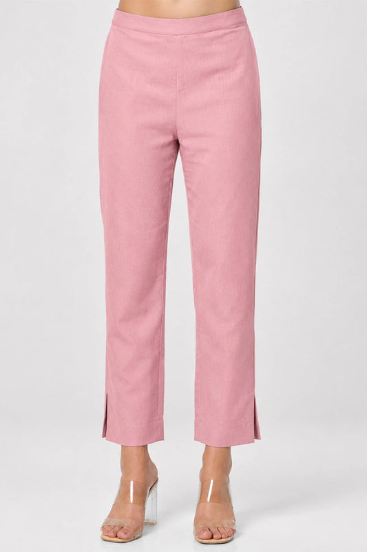 Showstopper Nude Pink straight cut pant 0726 000562