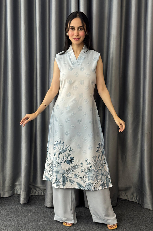 Showstopper Aqua Flora Duo Co-ord set 0825 000418