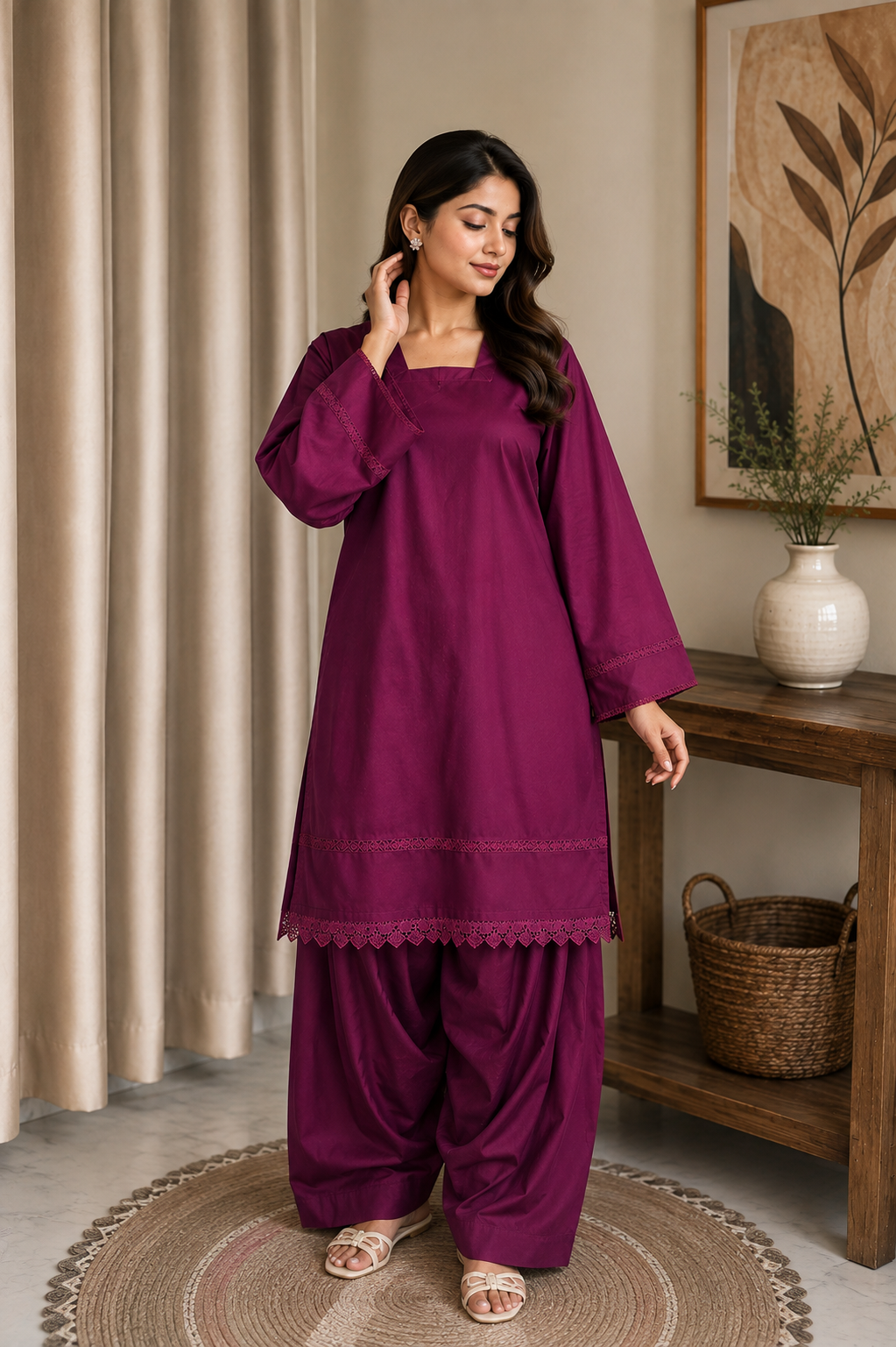 Showstopper Purple Heritage Farshi Set 0726 000548
