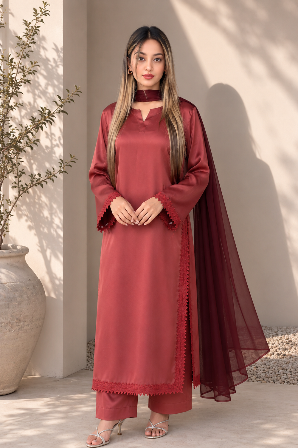 Showstopper Terracotta Ensemble 3 pieces set 0726 000551