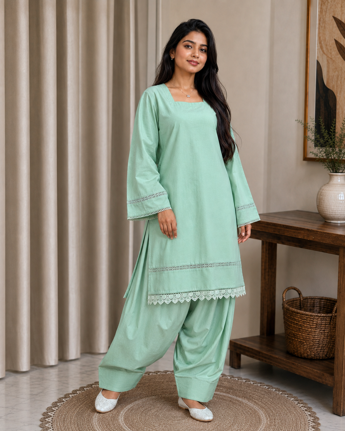 Showstopper Pistachio Heritage Farshi Set 0726 000547