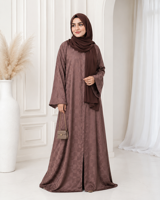 Hiba Tonal Block Abaya 0726 000555