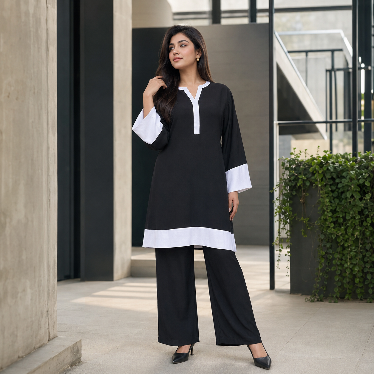 Deep Noir Co-ord 0426 000494