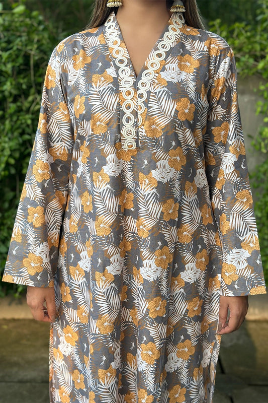 Showstopper Golden Bloom kurti 0526 000505