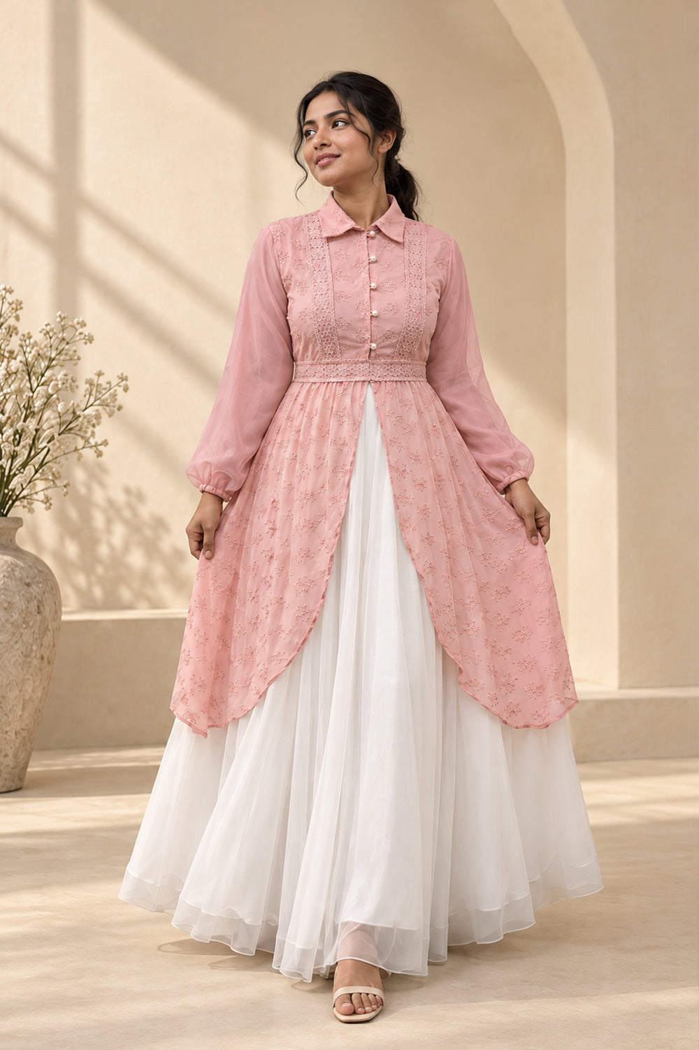 Showstopper Floral Haze Skirt set 0726 000570