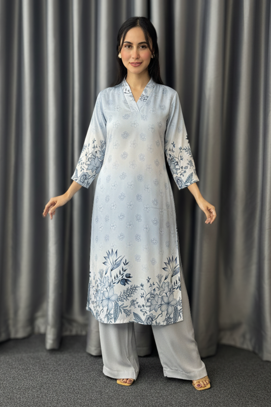 Showstopper Aqua Flora Duo Co-ord set  0925 000437