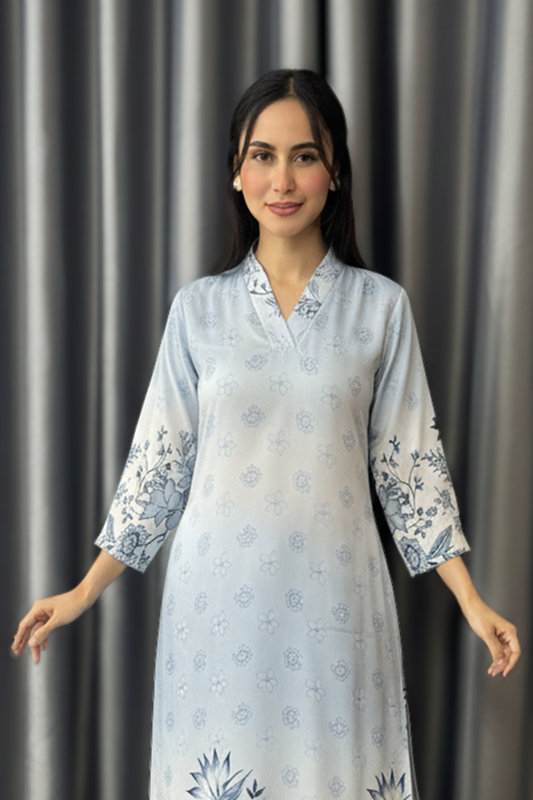 Showstopper Aqua Flora Duo Co-ord set  0925 000437